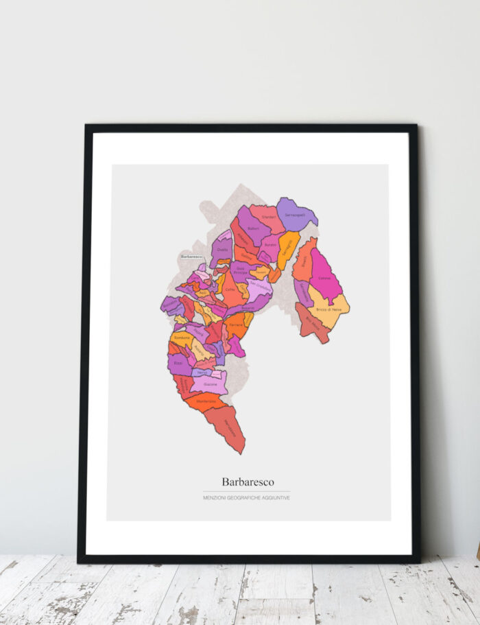 Picture Wine Map Barbaresco