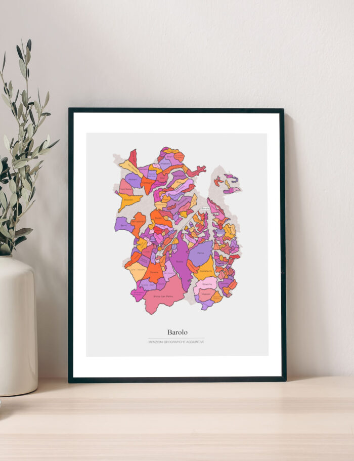 Picture Wine Map Barolo
