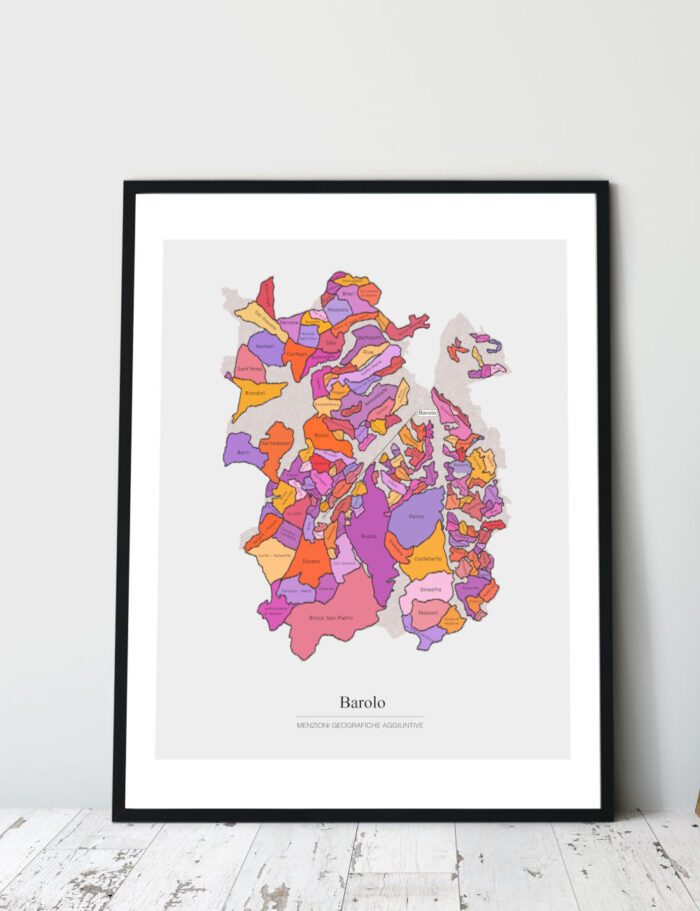 Picture Wine Map Barolo