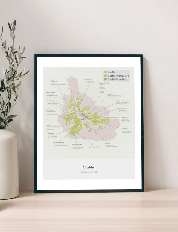 Picture Wine Map Chablis