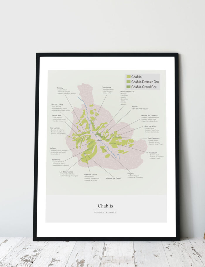 Picture Wine Map Chablis