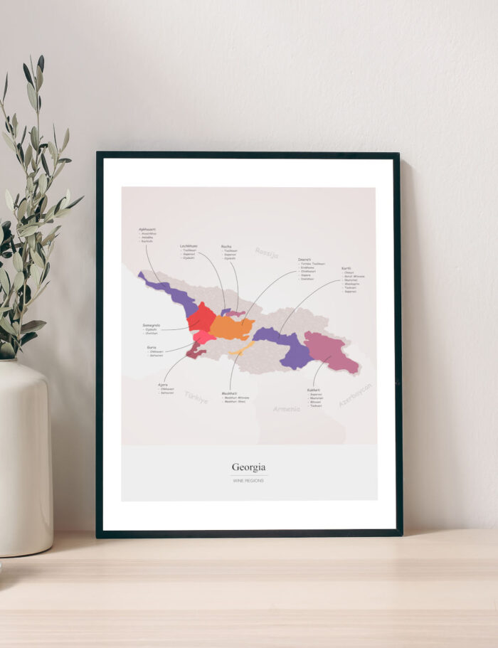 Picture Wine Map Georgia