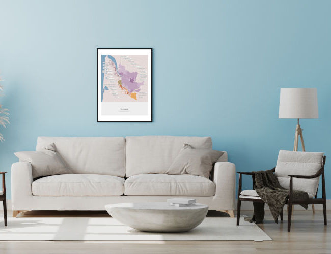 Picture Winemap Bordeaux